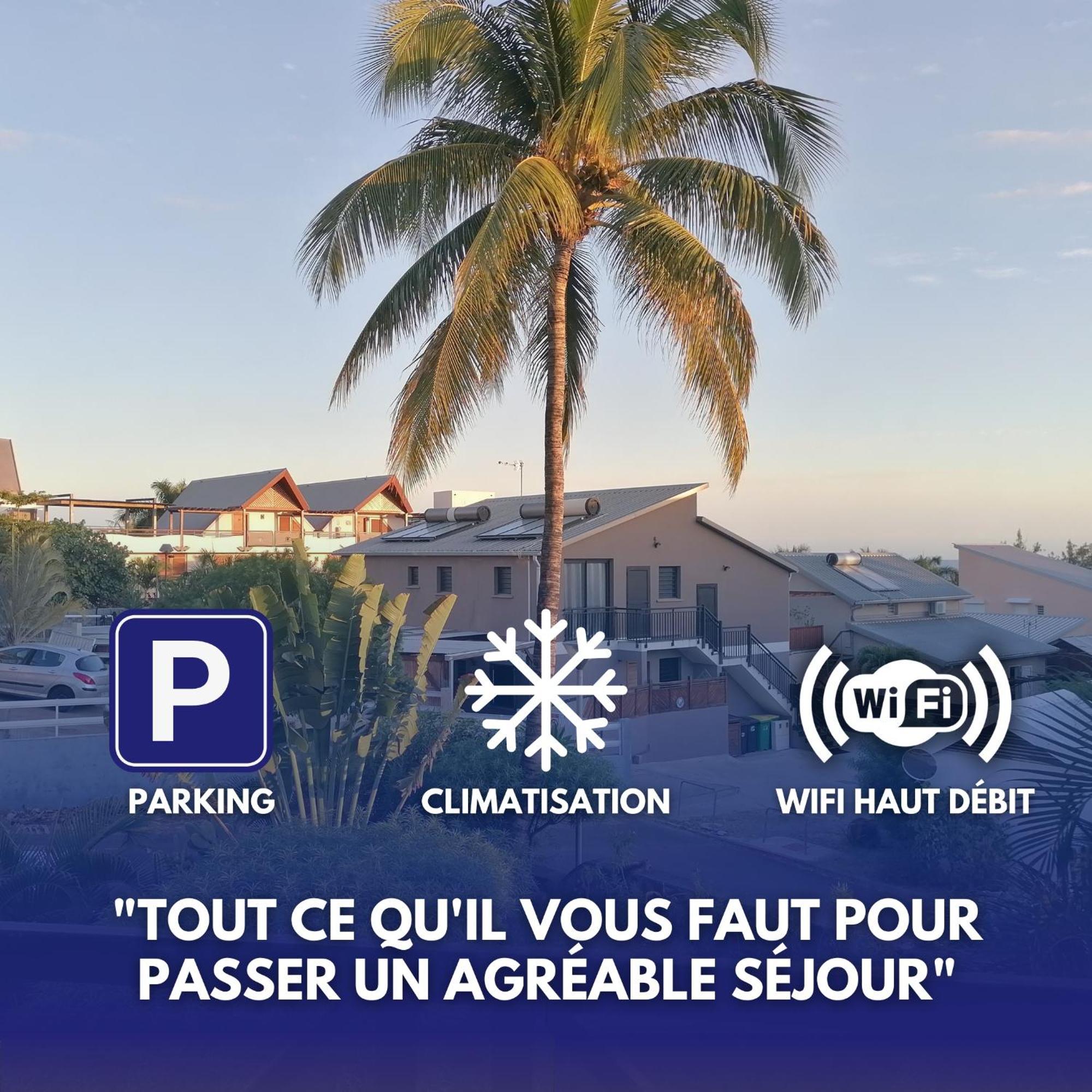 Le Tamarin Bleu - Studio A 300 M De La Plage La Saline Le Bains Exteriér fotografie